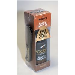 WOODY'S FOR MEN BEARD & TATTOO OIL 30ML