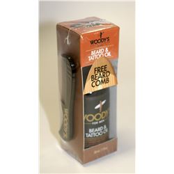 WOODY'S FOR MEN BEARD & TATTOO OIL 30ML