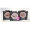 Image 1 : LOT OF 3 LA GIRL PRO FACE MATTE PRESSED POWDER