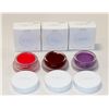 Image 1 : LOT OF 3 ASSORTED RMS BEAUTY ORGANIC LIP SHINE