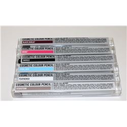 LOT OF 6 ASSORTED OCC COSMETIC COLOR PENCILS