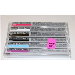 LOT OF 6 ASSORTED OCC COSMETIC COLOR PENCILS
