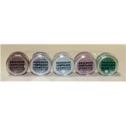 LOT OF 5 ASSORTED OCC LOSE COLOUR SHIMMER