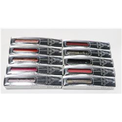 LOT OF 10 ASSORTED OCC LIPTAR LIQUID LIPSTICKS