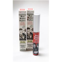 LOT OF 2 THE BALM LONG LASTING LIQUID LIPSTICK;