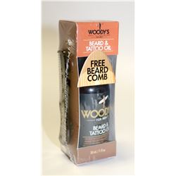 WOODY'S FOR MEN BEARD & TATTOO OIL 30ML