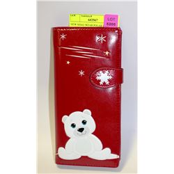 NEW SHAG WEAR POLAR BEAR WALLET