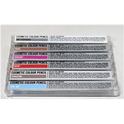 LOT OF 6 ASSORTED OCC COSMETIC COLOR PENCILS