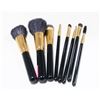 Image 1 : 8PC MAKE UP BRUSH SET- BLACK