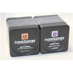 LOT OF 4 100G HEADGEAR MATTE SHAPER & MEMORY GLUE