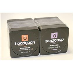 LOT OF 4 100G HEADGEAR MATTE SHAPER & MEMORY GLUE