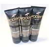 Image 1 : LOT OF 3 118ML WOODY'S BRICK HEAD STYLING GEL FOR