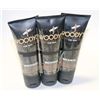 Image 1 : LOT OF 3 118ML WOODY'S BRICK HEAD STYLING GEL FOR