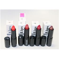 LOT OF 6 ASSORTED LORD & BERRY LIPS- SATIN