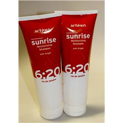 LOT OF 2 250ML ARTEGO SUNRISE 6:20 MOISTURIZING