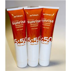 LOT OF 3 150ML ARTEGO SUNRISE 6:50 REVITALIZING