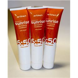 LOT OF 3 150ML ARTEGO SUNRISE 6:50 REVITALIZING