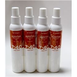 LOT OF 4 150ML ARTEGO SUNRISE PROTECTIVE OIL W/