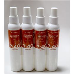 LOT OF 4 150ML ARTEGO SUNRISE PROTECTIVE OIL W/