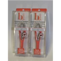 LOT OF 2 B BEAUTE LICENSE TO TWEEZE AUTOMATIC