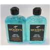 Image 1 : LOT OF 2 WOODY'S FOR MEN MEGA FIRM GEL 355ML
