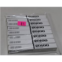 LOT OF 8 ASSORTED LORD & BERRY CRAYON LIPSTICKS