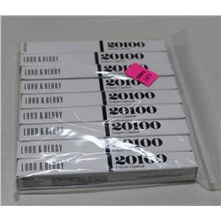 LOT OF 8 ASSORTED LORD & BERRY CRAYON LIPSTICKS