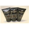 Image 1 : LOT OF 3 113G WOODY'S WOOD GLUE HAIR GEL