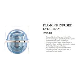 MSRP $225 FOREVER FLAWLESS 50G BLUE DIAMOND INFUSED EYE