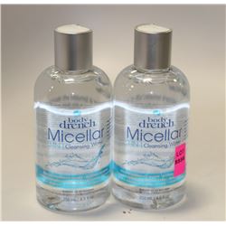 LOT OF 2 BODY DRENCH 250ML MICELLAR CLEANSING