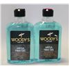 Image 1 : LOT OF 2 355ML WOODY'S MEGA FIRMING GEL
