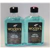 Image 1 : LOT OF 2 355ML WOODY'S MEGA FIRMING GEL