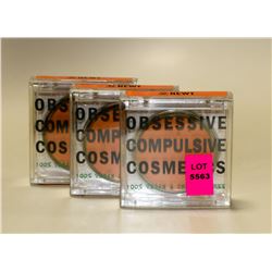 LOT OF 3 OCC CREAM COLOR CONCENTRATE; NEWT