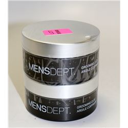 LOT OF 2 MENS DEPT 75ML GROOMING CLAY