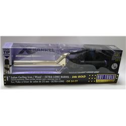 HOT TOOLS  SALON CURLING IRON, EXTRA LONG BARREL