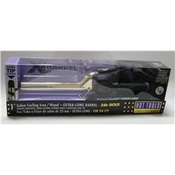 HOT TOOLS  SALON CURLING IRON, EXTRA LONG BARREL