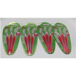 LOT OF 4 B BEAUTE EXPERT BROWS- COMPACT EYE RAZORS