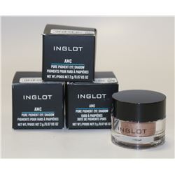 LOT OF 3 INGLOT PURE PIGMENT EYE SHADOWS; #51