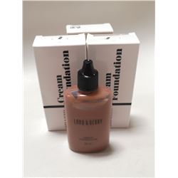LOT OF 3 LORD & BERRY CREAM FOUNDATIONS; CARAMEL