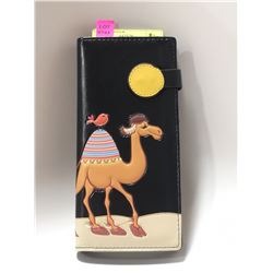 NEW SHAG WEAR CAMEL WALLET