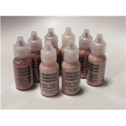 LOT OF 8 ASSORTED OCC TINTED MOISTURIZERS
