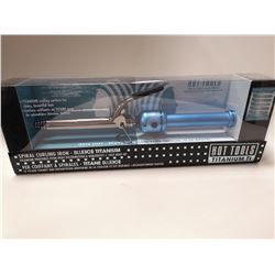 HOT TOOLS TITANIUM SPIRAL CURLING IRON