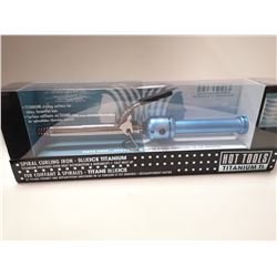 HOT TOOLS TITANIUM SPIRAL CURLING IRON