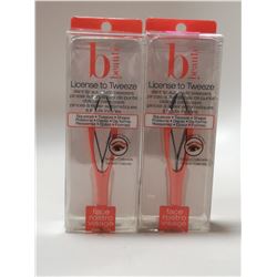 LOT OF 2 B BEAUTE LICENSE TO TWEEZE AUTOMATIC