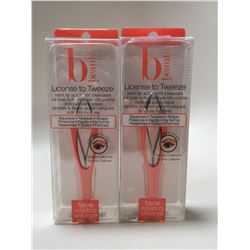 LOT OF 2 B BEAUTE LICENSE TO TWEEZE AUTOMATIC