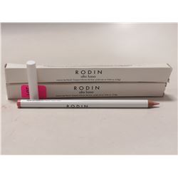 LOT OF 2 RODIN LUXURY LIP PENCILS; SO MOD