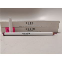 LOT OF 2 RODIN LUXURY LIP PENCILS; BILLIE ON THE