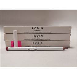LOT OF 3 RODIN LUXURY LIP PENCILS; RED HEDY
