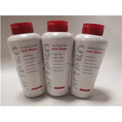 LOT OF 3 ARTEGO 300ML STYLING TOOLS COOL SHAPE