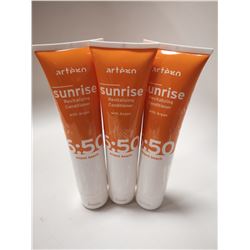 LOT OF 3 ARTEGO 150ML SUNRISE 6:50 REVITALIZING